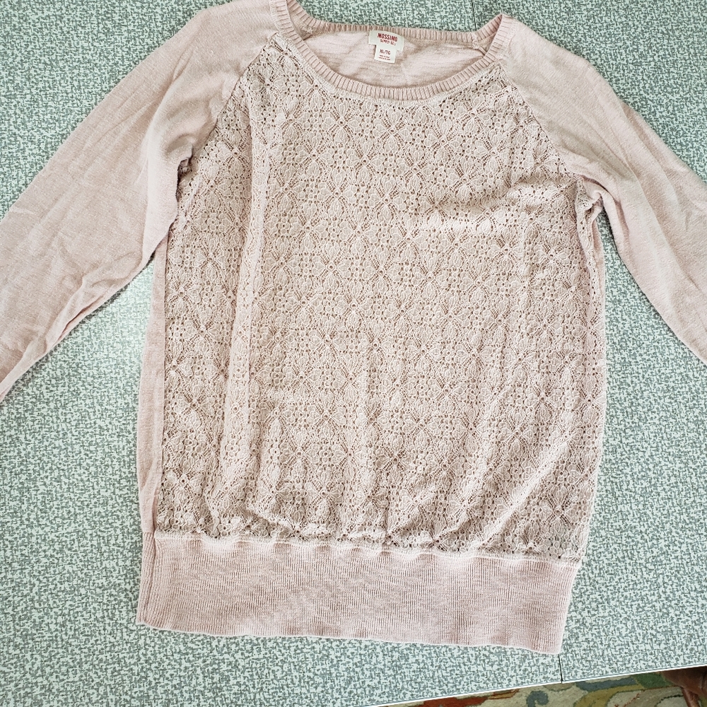 Mossimo Lacy Sweater